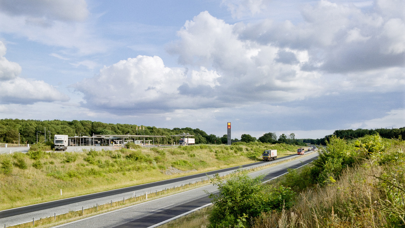 Shell motorway service stations