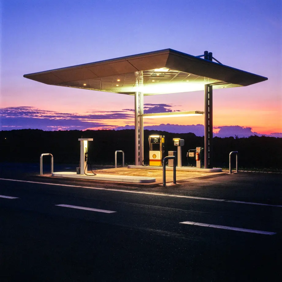Shell motorway service stations