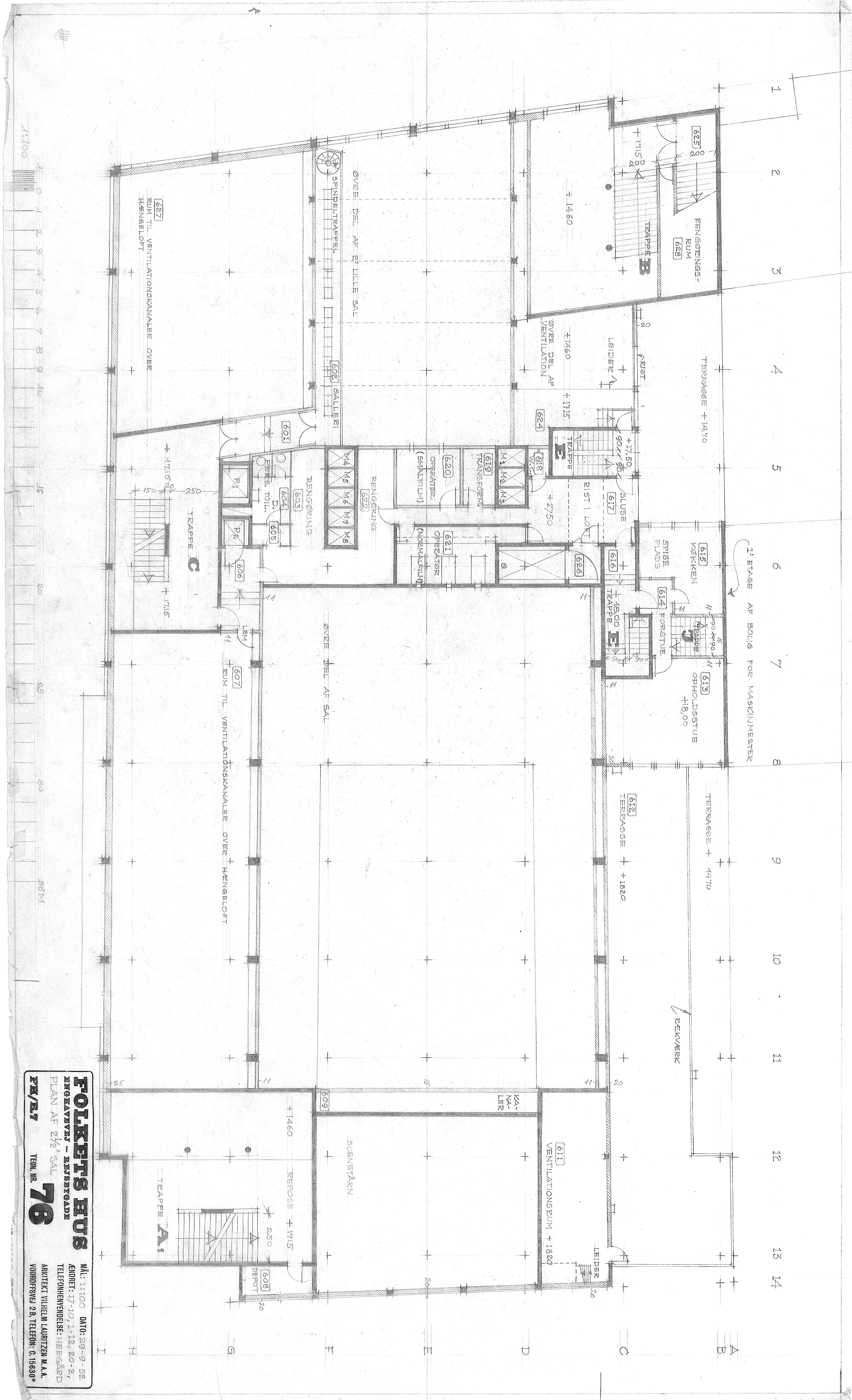 2½ Floor © Det Kgl. Bibliotek Kunstbiblioteket