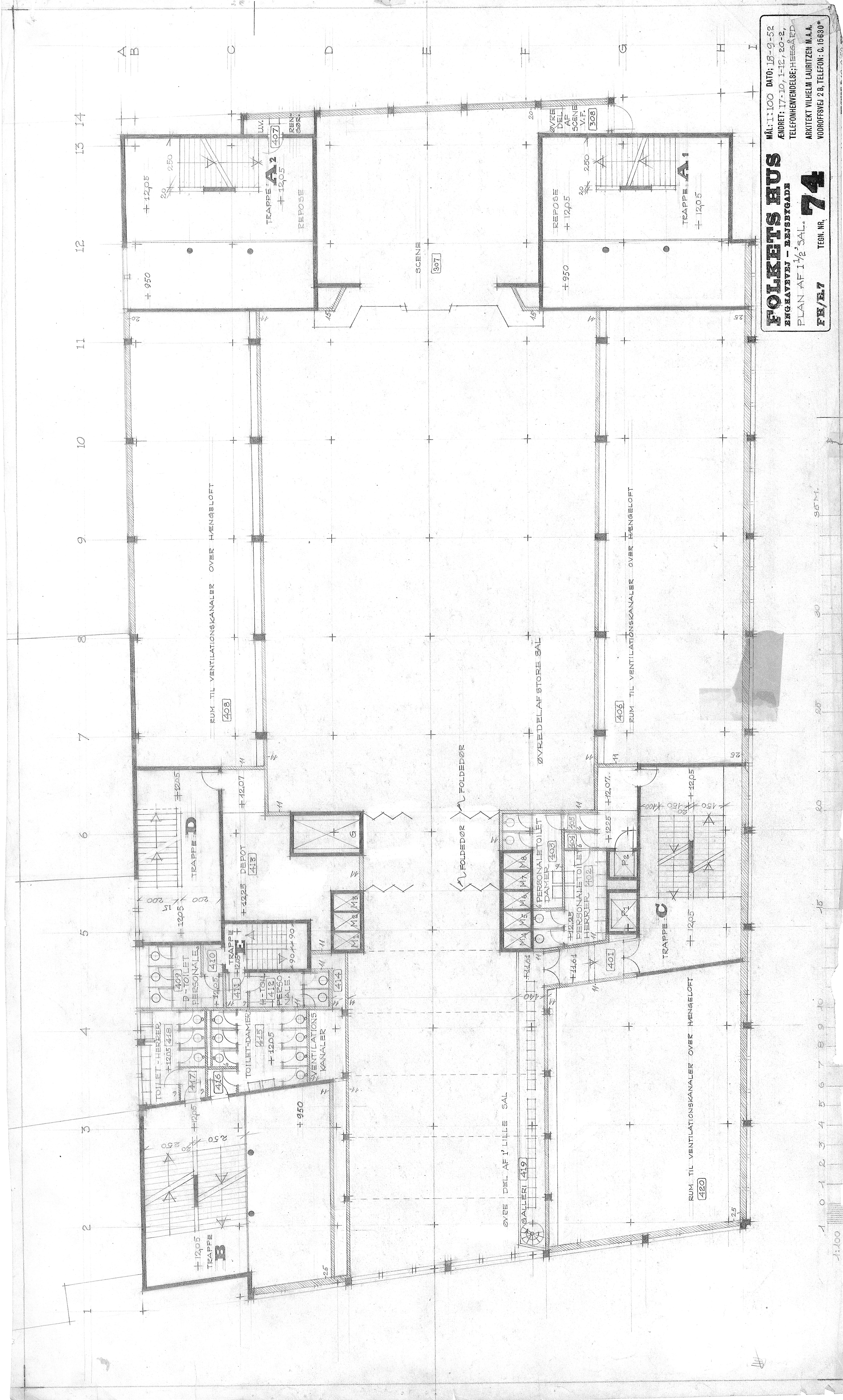 1½ Floor © Det Kgl. Bibliotek Kunstbiblioteket