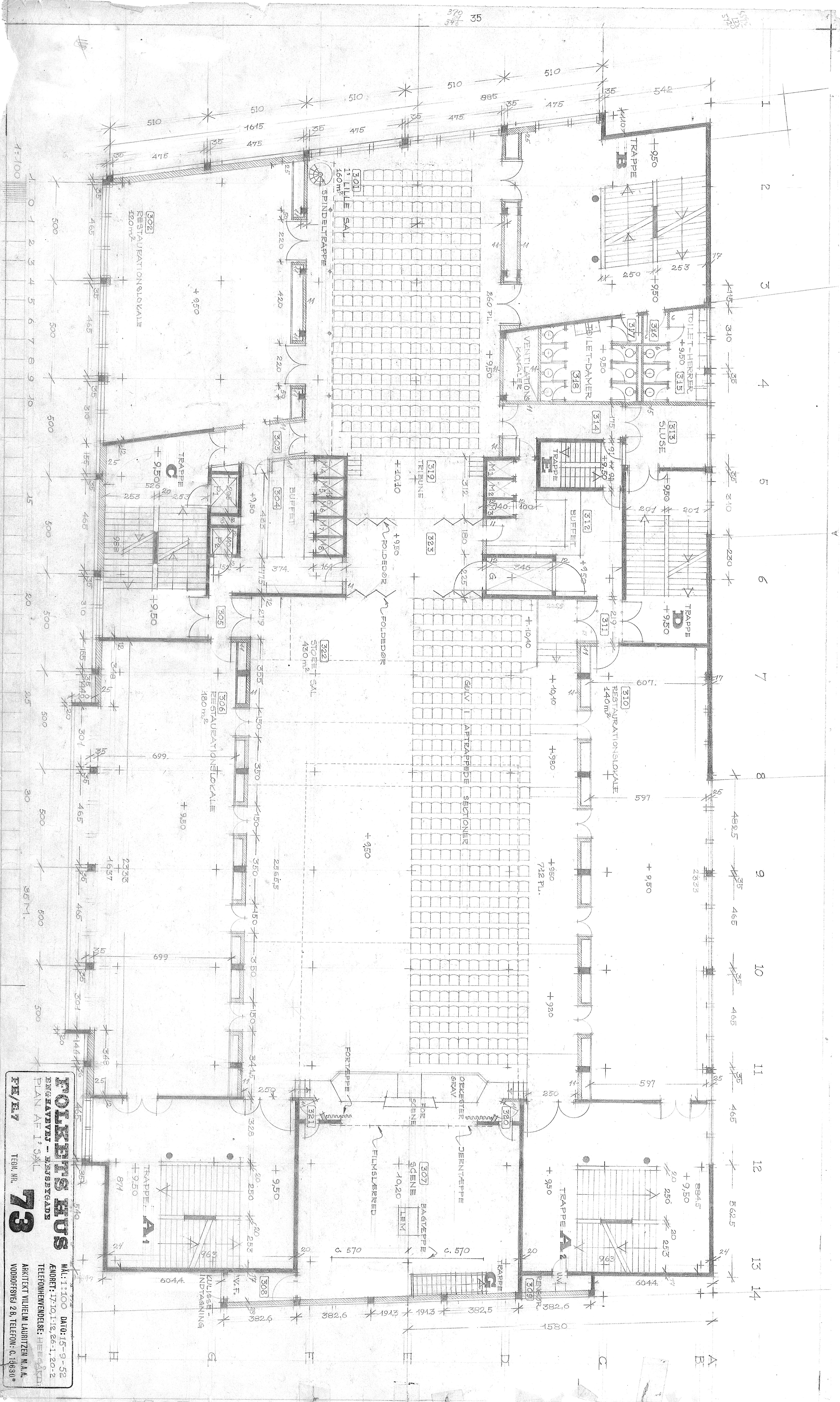 1st floor © Det Kgl. Bibliotek Kunstbiblioteket
