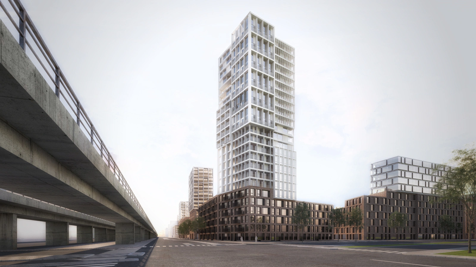 fra dispositionsforslaget © Vilhelm Lauritzen Arkitekter og COBE