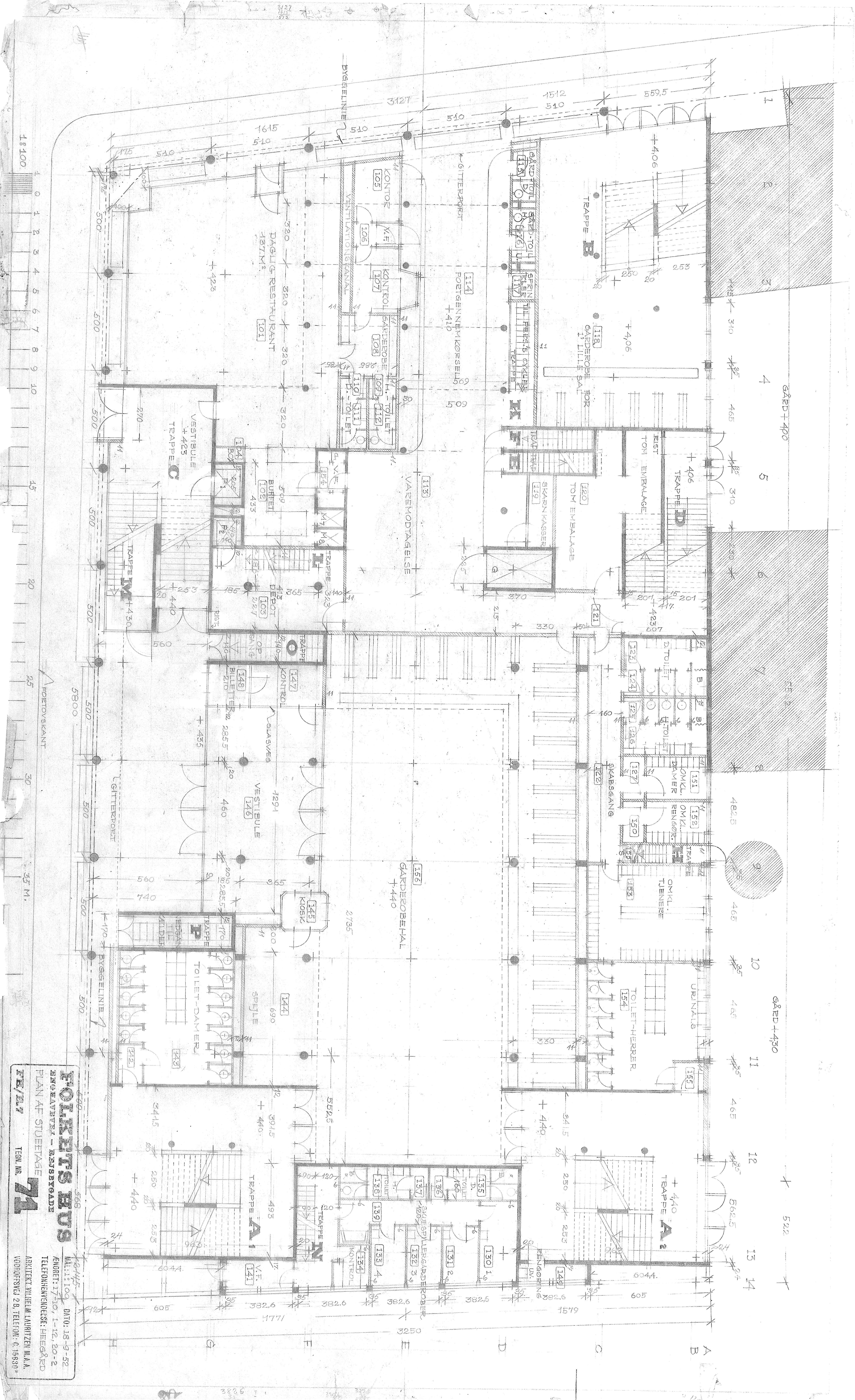 0 floor © Det Kgl. Bibliotek - Kunstbiblioteket