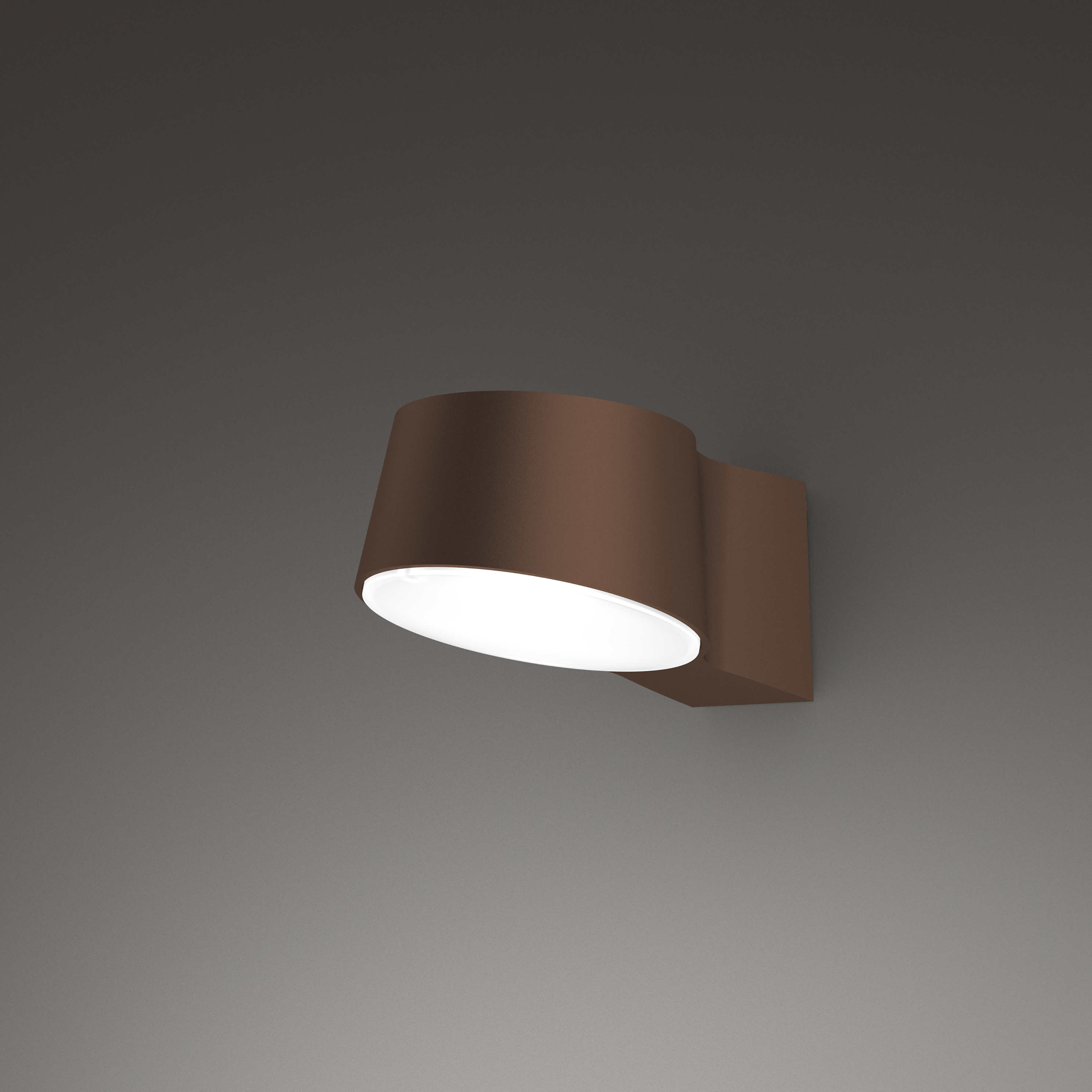  NYX 190 Wall Cortenbrown © Focus Lighting